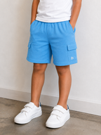 Boys Blue Cargo Shorts
