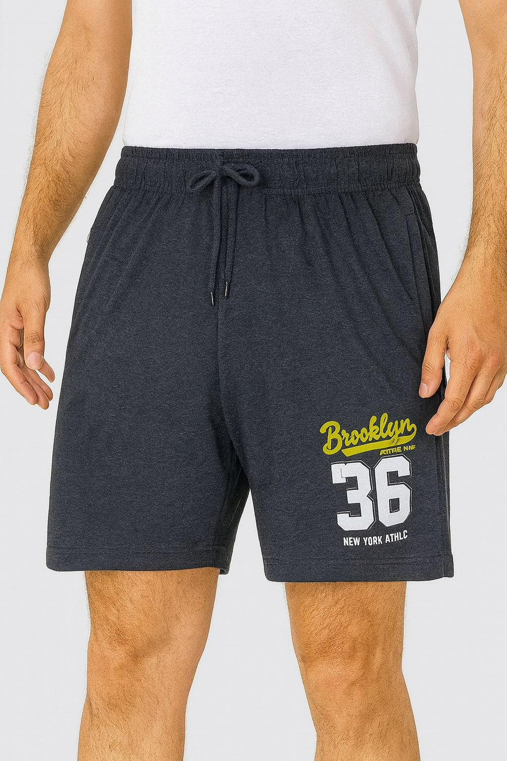 Mens French Terry Knit Shorts