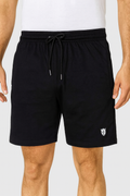 Mens French Terry Shorts | Black