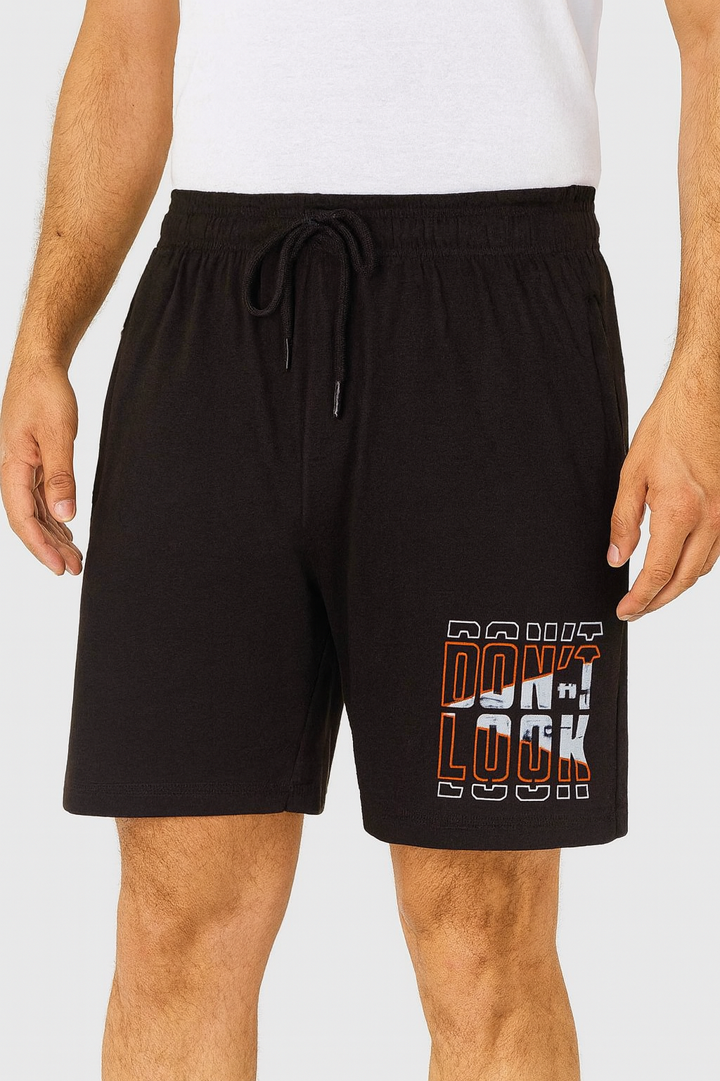 Mens French Terry Shorts | Brown