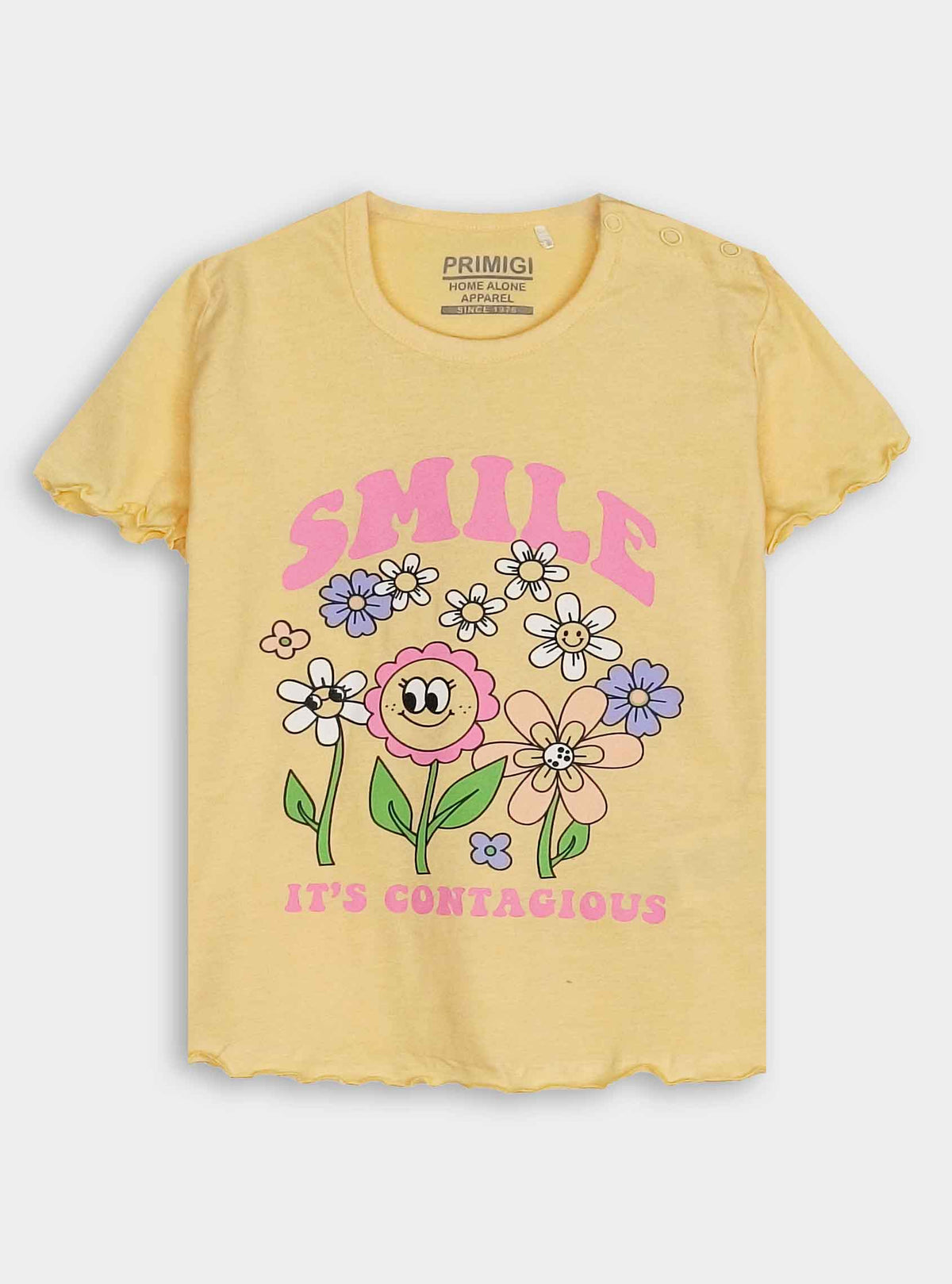 Girls Printed Shorty Set