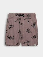 Girls Printed Shorty Set