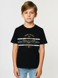 Boys Black T Shirt
