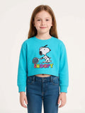 Girls Cropped Sweatshirt