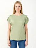 Ladies Viscose Magyar Sleeve T-Shirt