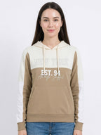 Ladies Hooded Pullover Sweatshirt