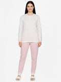 Ladies Printed Interlock Winter Pyjama Set Box Pack