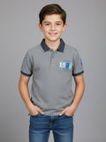 Boys Polo Grey
