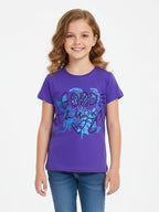 Girls T Shirt Purple