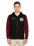 Mens Hooded Full Zipper Sweatshirt