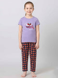 Girls Lilac Pyjama Set