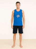 Mens Sleeveless Shorty Set Assorted
