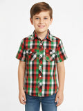 Boys Checked Woven Shirts