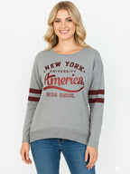 Ladies Long Sleeve Top