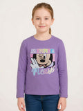 Girls Long Sleeve Printed T Shirt
