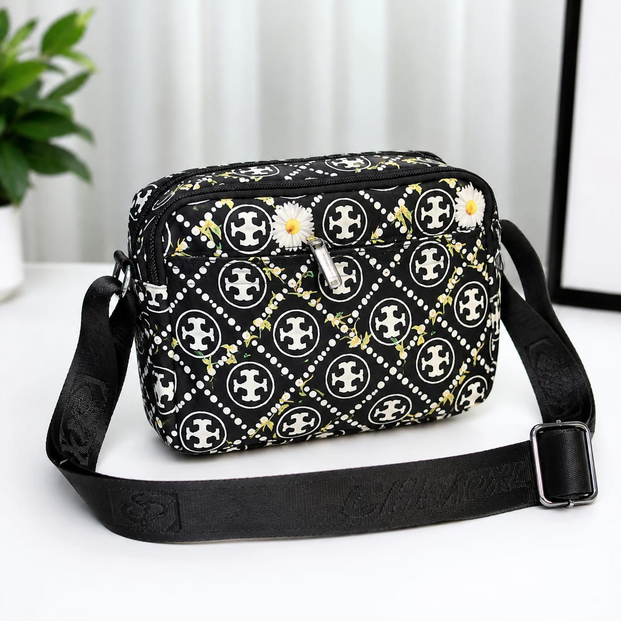 Satin Fabric Heavy Quality Sling Bag