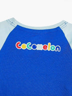Girls Blue Printed T-Shirt