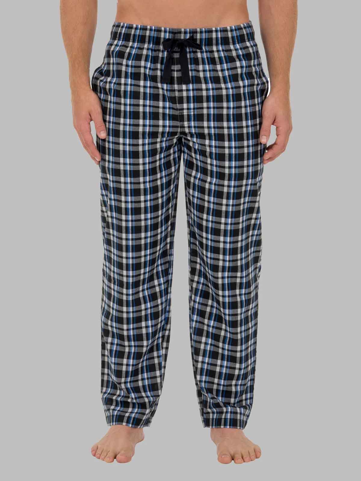 Mens Woven Flannel Pants