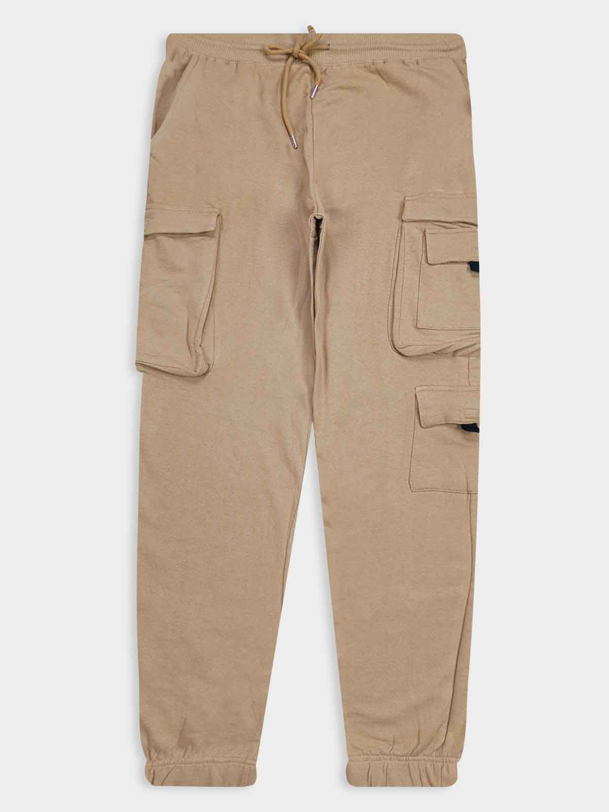 Men's Knit Fleece Cargo Joggers