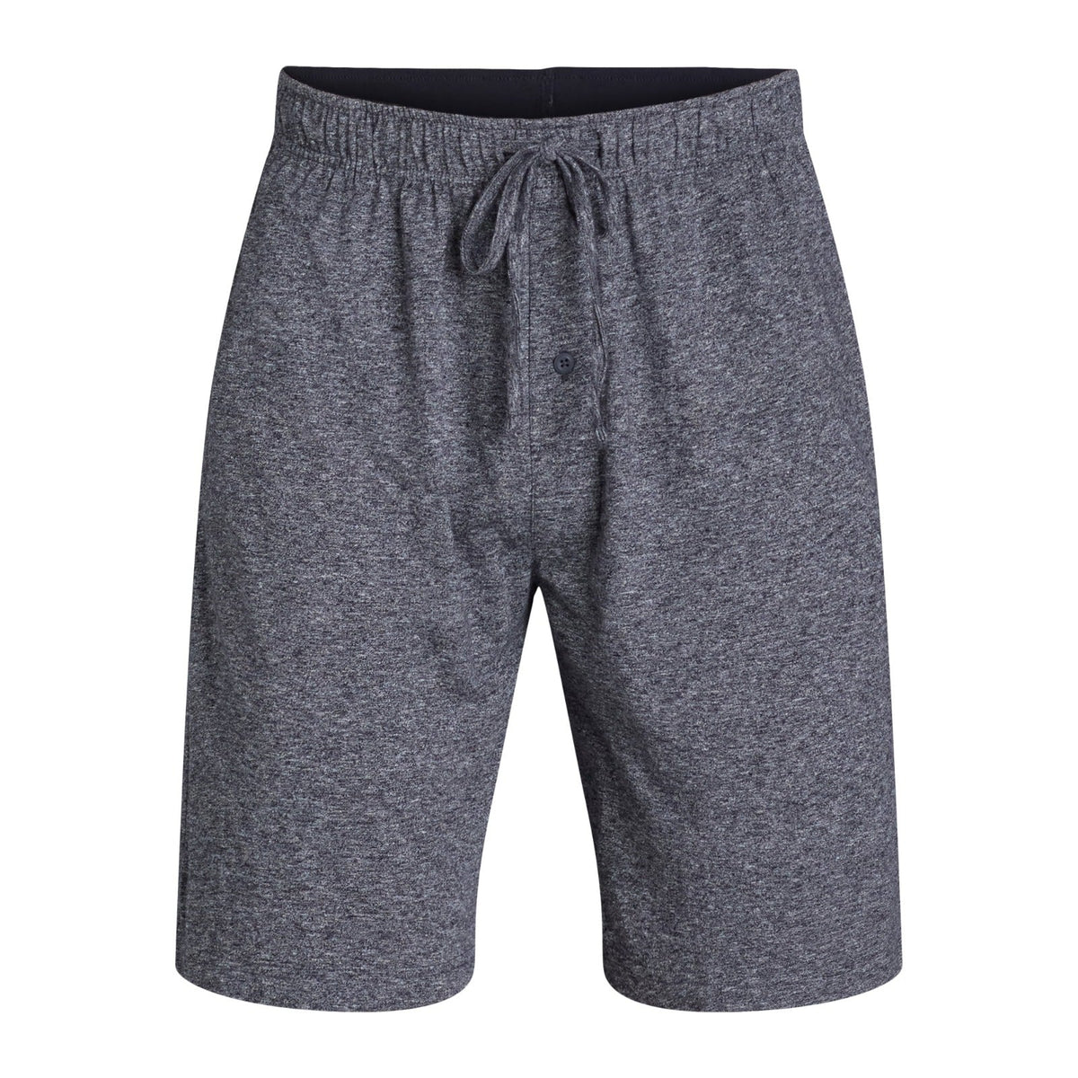 Mens Knit Sleep Shorts Charcoal