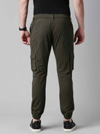 Mens Dark Olive Cargo Pant