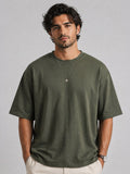 Mens French Terry Oversized Fit T-Shirt