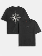 Mens Oversize Fit Charcoal T-Shirt