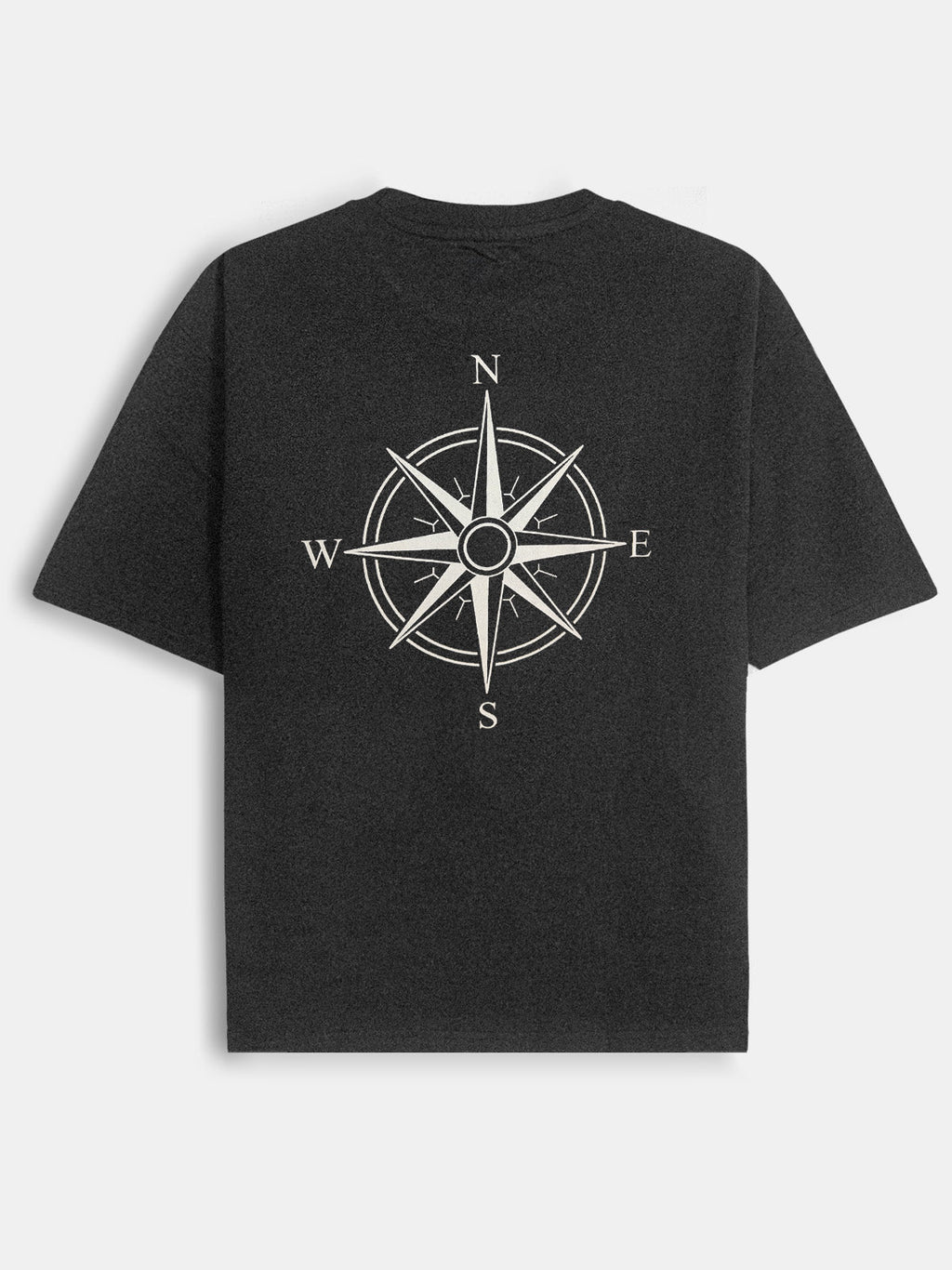 Mens Oversize Fit Charcoal T-Shirt