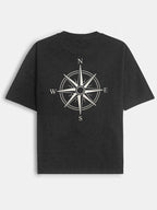 Mens Oversize Fit Charcoal T-Shirt