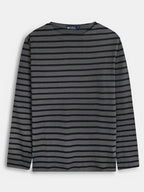 Mens Striped Long Sleeve T-Shirt