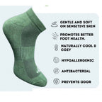 3_Pair Set Unisex Casual Cotton Printed Low Cut Socks (Multicolor)