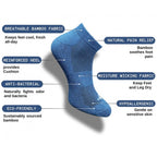 3_Pair Set Unisex Casual Cotton Printed Low Cut Socks (Multicolor)