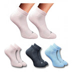 3_Pair Set Unisex Casual Cotton Printed Low Cut Socks (Multicolor)