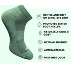 3_Pair Set Unisex Casual Cotton Printed Low Cut Socks (Multicolor)