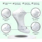 3_Pair Set Unisex Casual Cotton Printed Low Cut Socks (Multicolor)