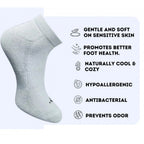 3_Pair Set Unisex Casual Cotton Printed Low Cut Socks (Multicolor)