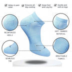 3_Pair Set Unisex Casual Cotton Printed Low Cut Socks (Multicolor)
