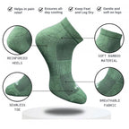 3_Pair Set Unisex Casual Cotton Printed Low Cut Socks (Multicolor)