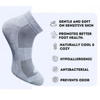 3_Pair Set Unisex Casual Cotton Printed Low Cut Socks (Multicolor)