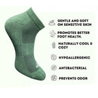 3_Pair Set Unisex Casual Cotton Printed Low Cut Socks (Multicolor)