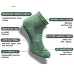 3_Pair Set Unisex Casual Cotton Printed Low Cut Socks (Multicolor)