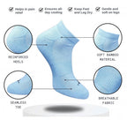 3_Pair Set Unisex Casual Cotton Printed Low Cut Socks (Multicolor)