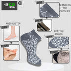 3_Pair Set Unisex Casual Cotton Printed Low Cut Socks (Multicolor)