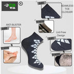 3_Pair Set Unisex Casual Cotton Printed Low Cut Socks (Multicolor)