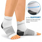 3_Pair Set Unisex Casual Cotton Printed Ankle Length Support Socks (Multicolor)