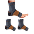 3_Pair Set Unisex Casual Cotton Printed Ankle Length Support Socks (Multicolor)