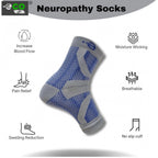 3_Pair Set Unisex Casual Cotton Printed Ankle Length Support Socks (Multicolor)