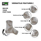 3_Pair Set Unisex Casual Cotton Printed Ankle Length Support Socks (Multicolor)