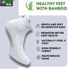 4_Pair Set Unisex Casual Bamboo Cotton Printed Ankle Length Socks (Multicolor)