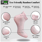 4_Pair Set Unisex Casual Bamboo Cotton Printed Ankle Length Socks (Multicolor)